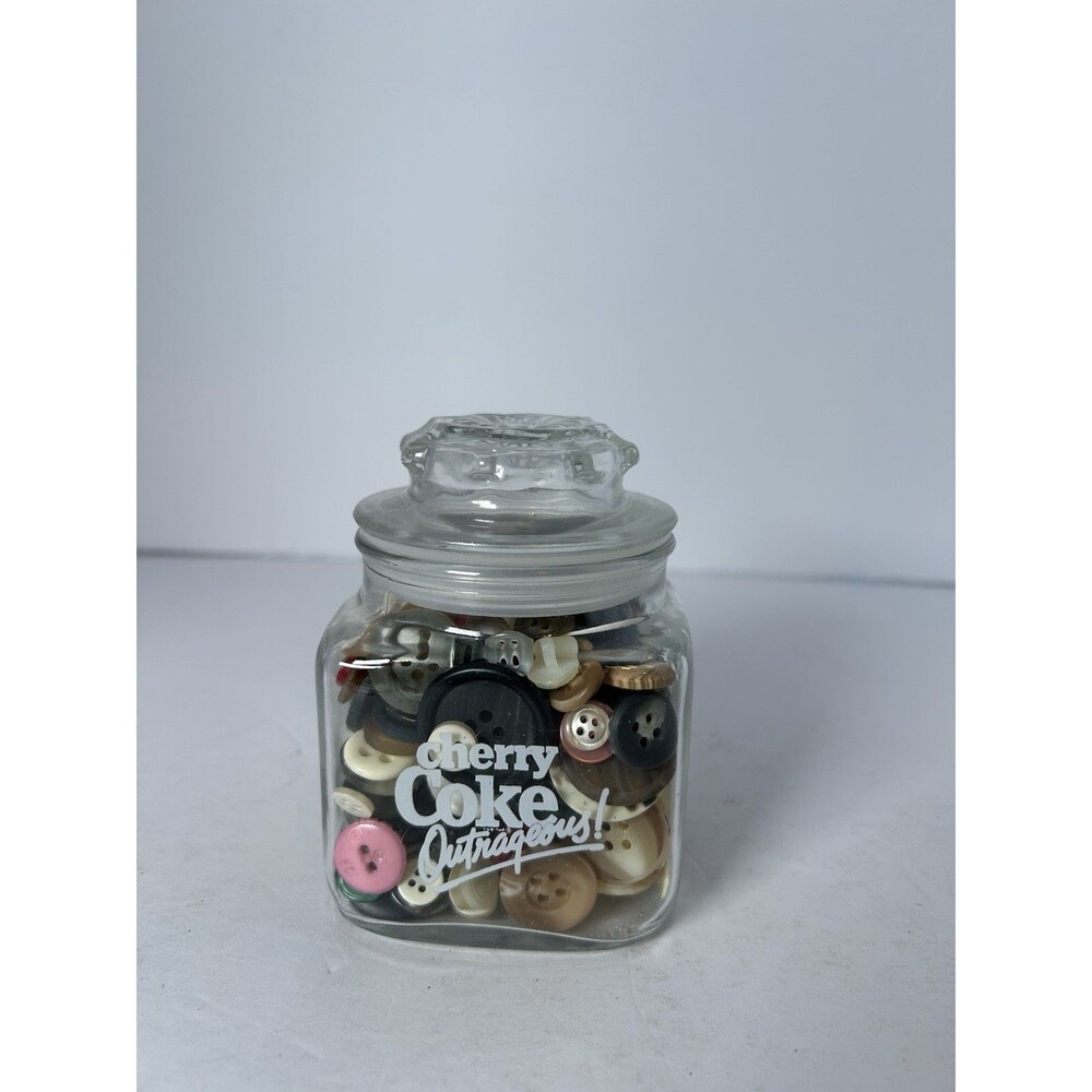 Jar of Vintage Buttons